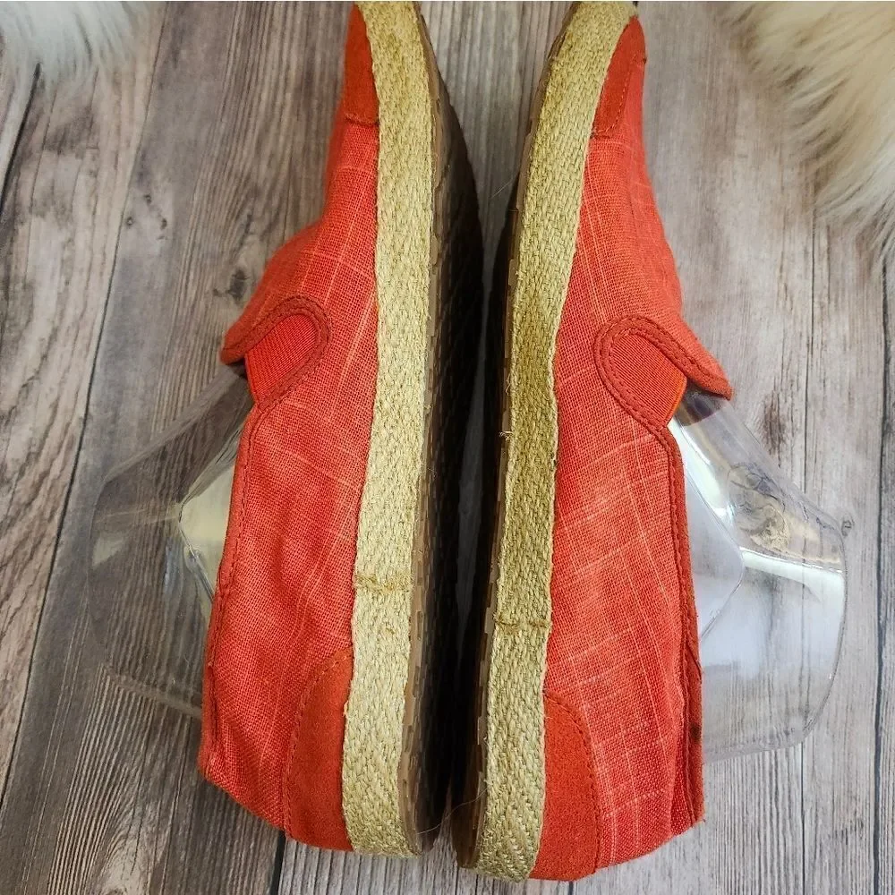 UGG red canvas